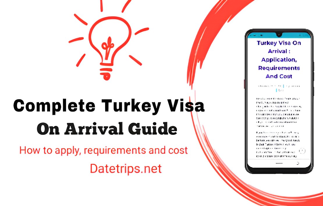 Turkey Visa on Arrival Application, Requirements Cost Date Trips